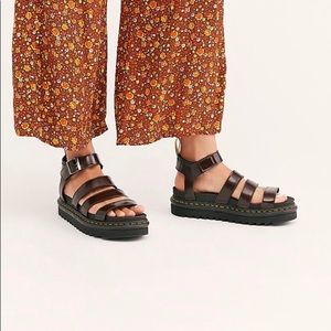 Dr martens blaire sandals size 8